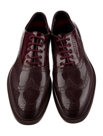Vivienne Westwood Patent Leather Lasercut Accents Brogues