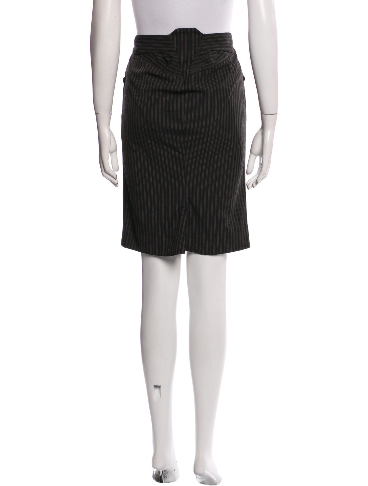 Vivienne Westwood Striped Knee-Length Skirt