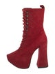 Vivienne Westwood Suede Lace-Up Boots