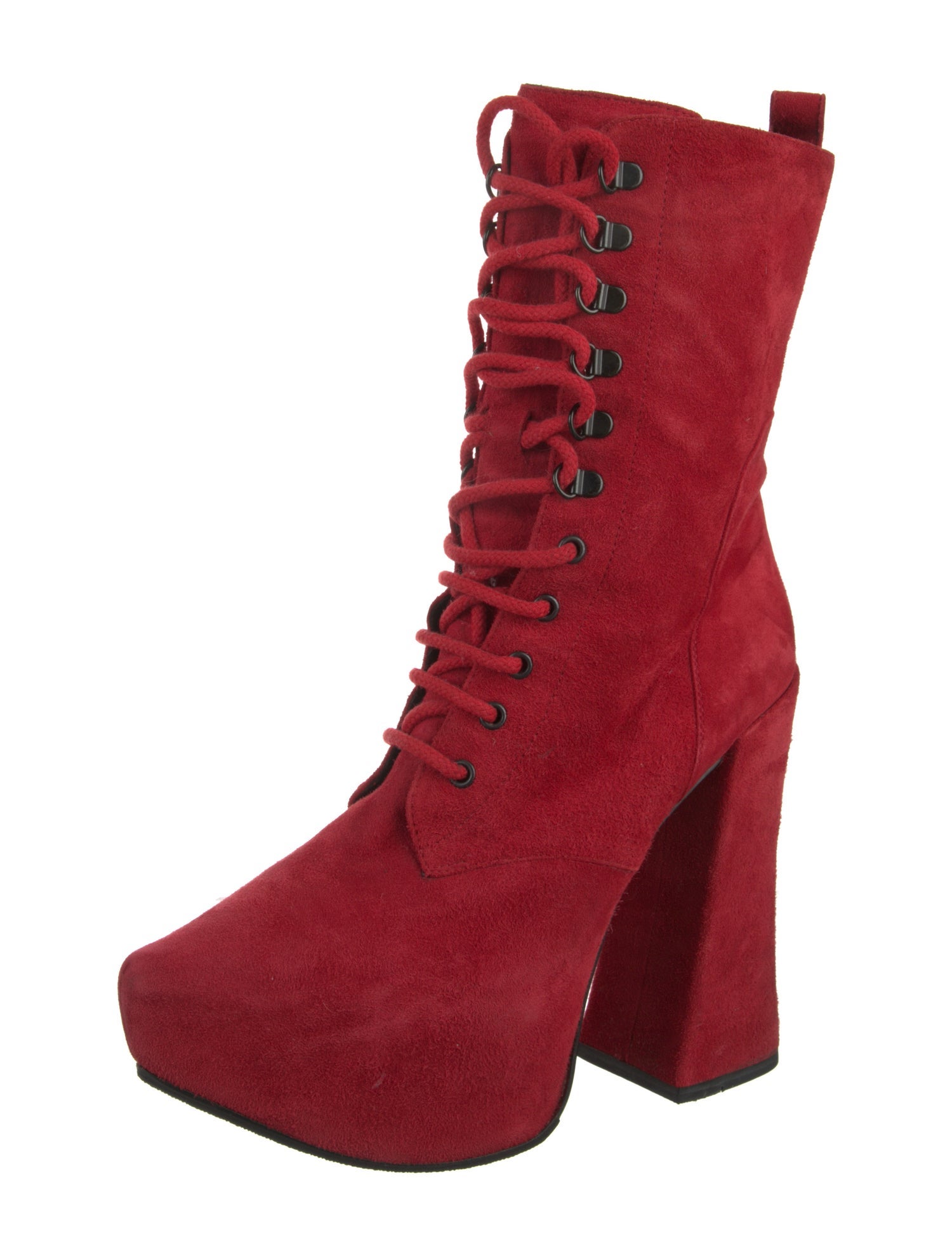 Vivienne Westwood Suede Lace-Up Boots