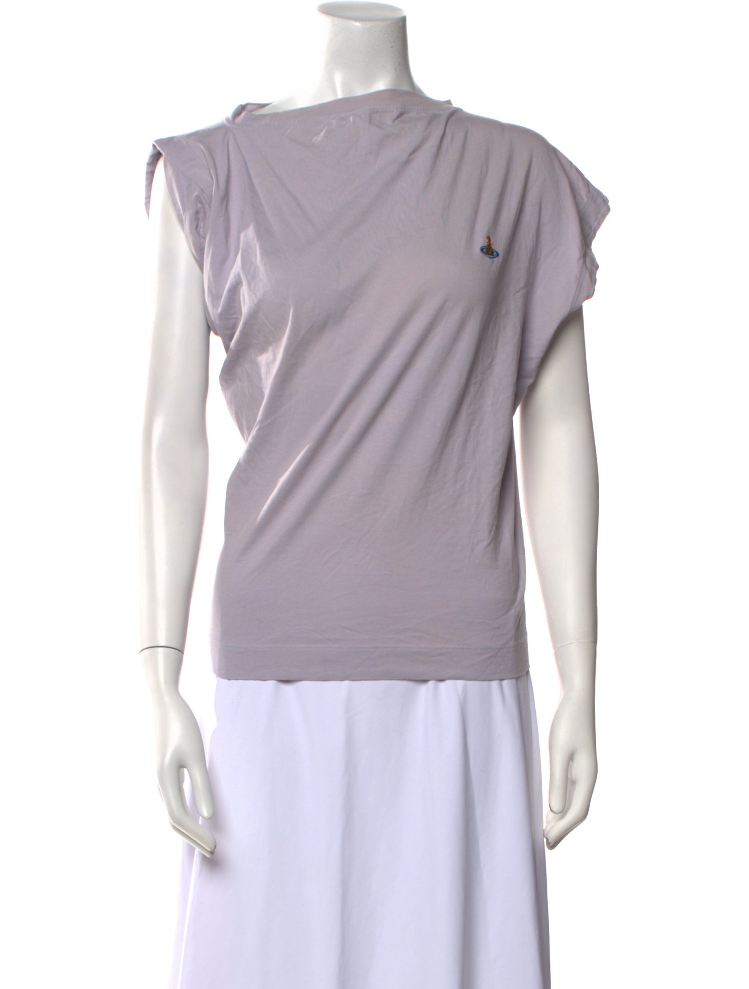 Vivienne Westwood Bateau Neckline Short Sleeve Top