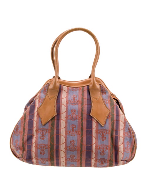Vivienne Westwood Leather Top Handle Bag