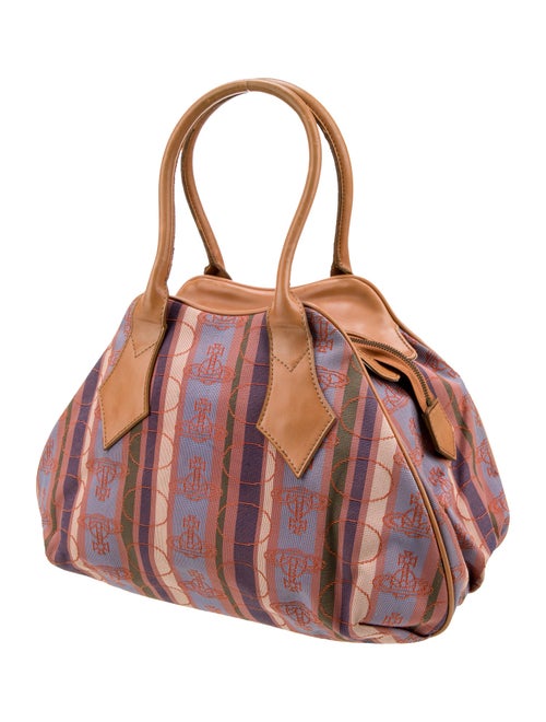 Vivienne Westwood Leather Top Handle Bag