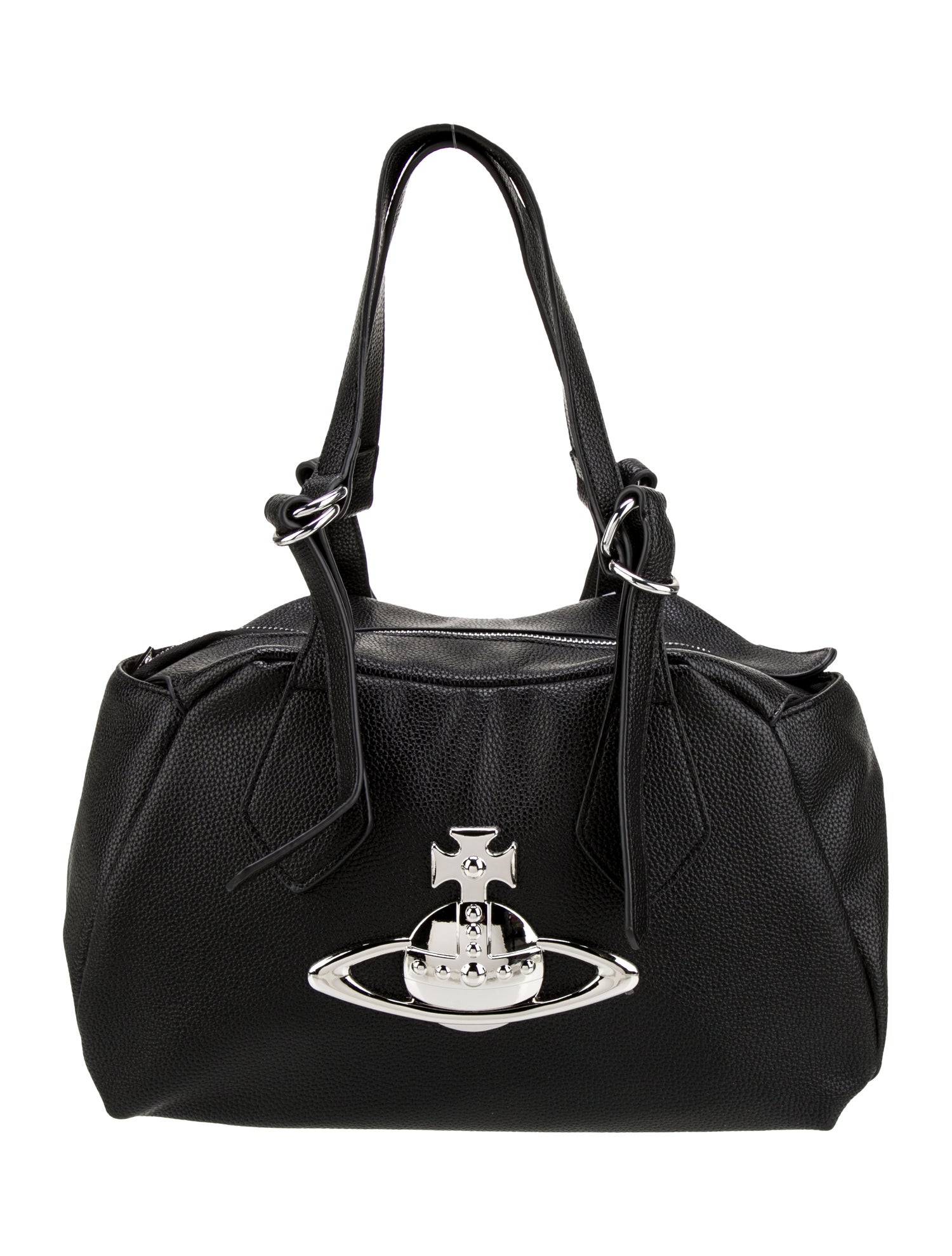 Vivienne Westwood Leather Top Handle Bag