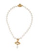 Vivienne Westwood One Row Pearl Drop Choker