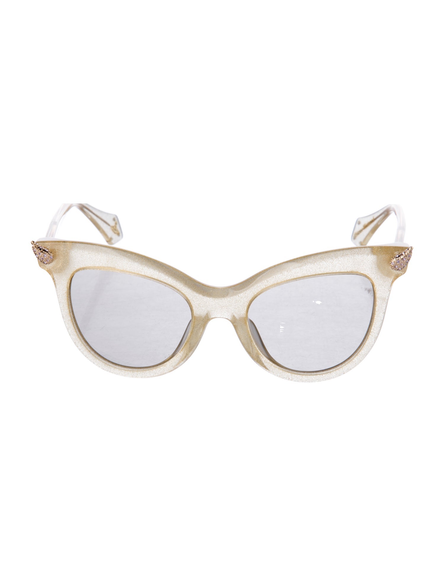 Vivienne Westwood Cat-Eye Mirrored Sunglasses
