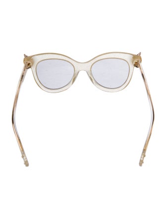 Vivienne Westwood Cat-Eye Mirrored Sunglasses