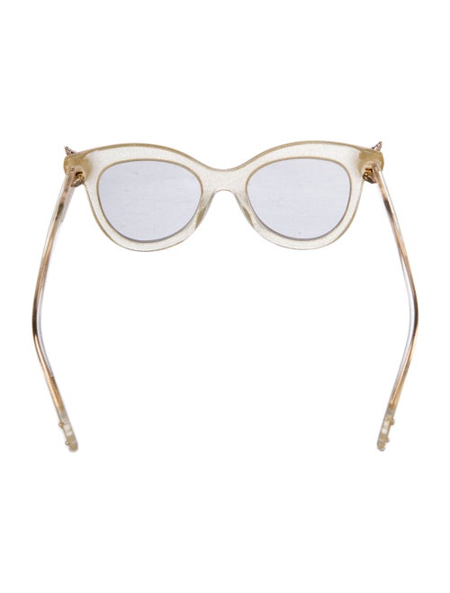 Vivienne Westwood Cat-Eye Mirrored Sunglasses
