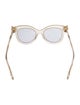 Vivienne Westwood Cat-Eye Mirrored Sunglasses