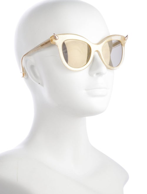 Vivienne Westwood Cat-Eye Mirrored Sunglasses