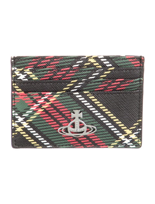 Vivienne Westwood Saffiano Leather Printed Card Holder