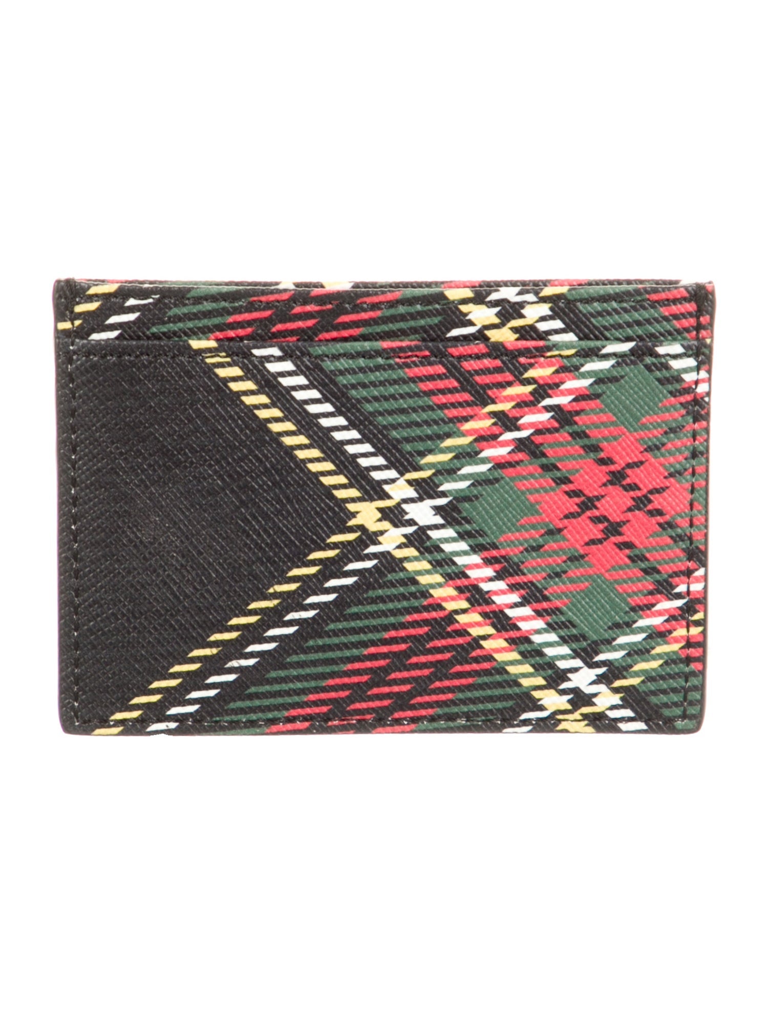 Vivienne Westwood Saffiano Leather Printed Card Holder