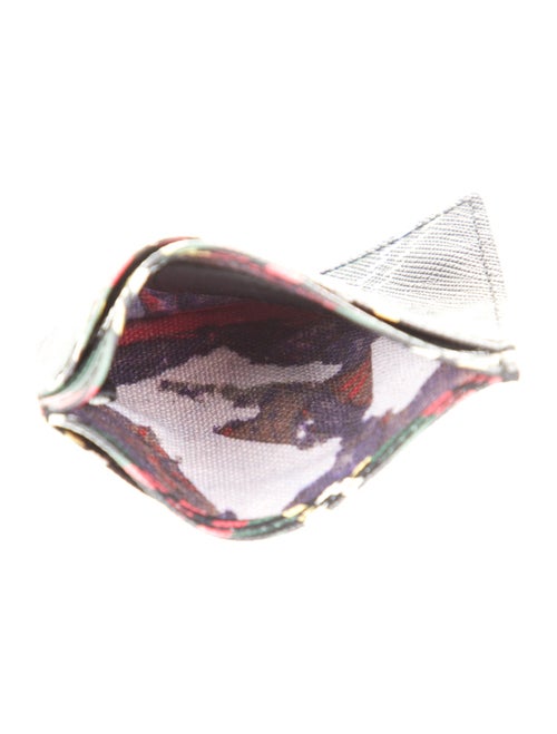 Vivienne Westwood Saffiano Leather Printed Card Holder