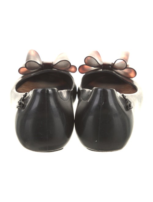 Melissa x Vivienne Westwood Rubber Bow Accents Flats