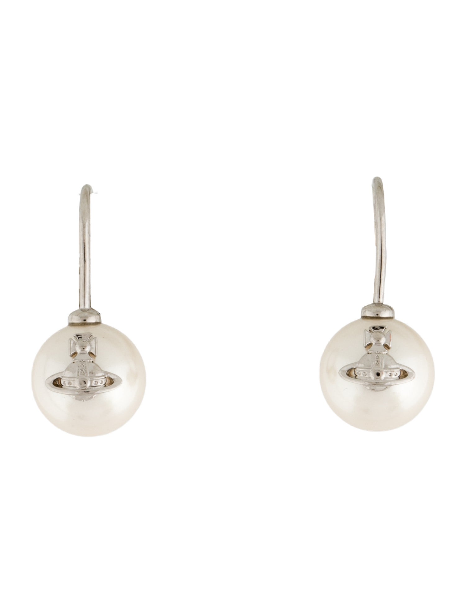 Vivienne Westwood Faux Pearl Gia Drop Earrings