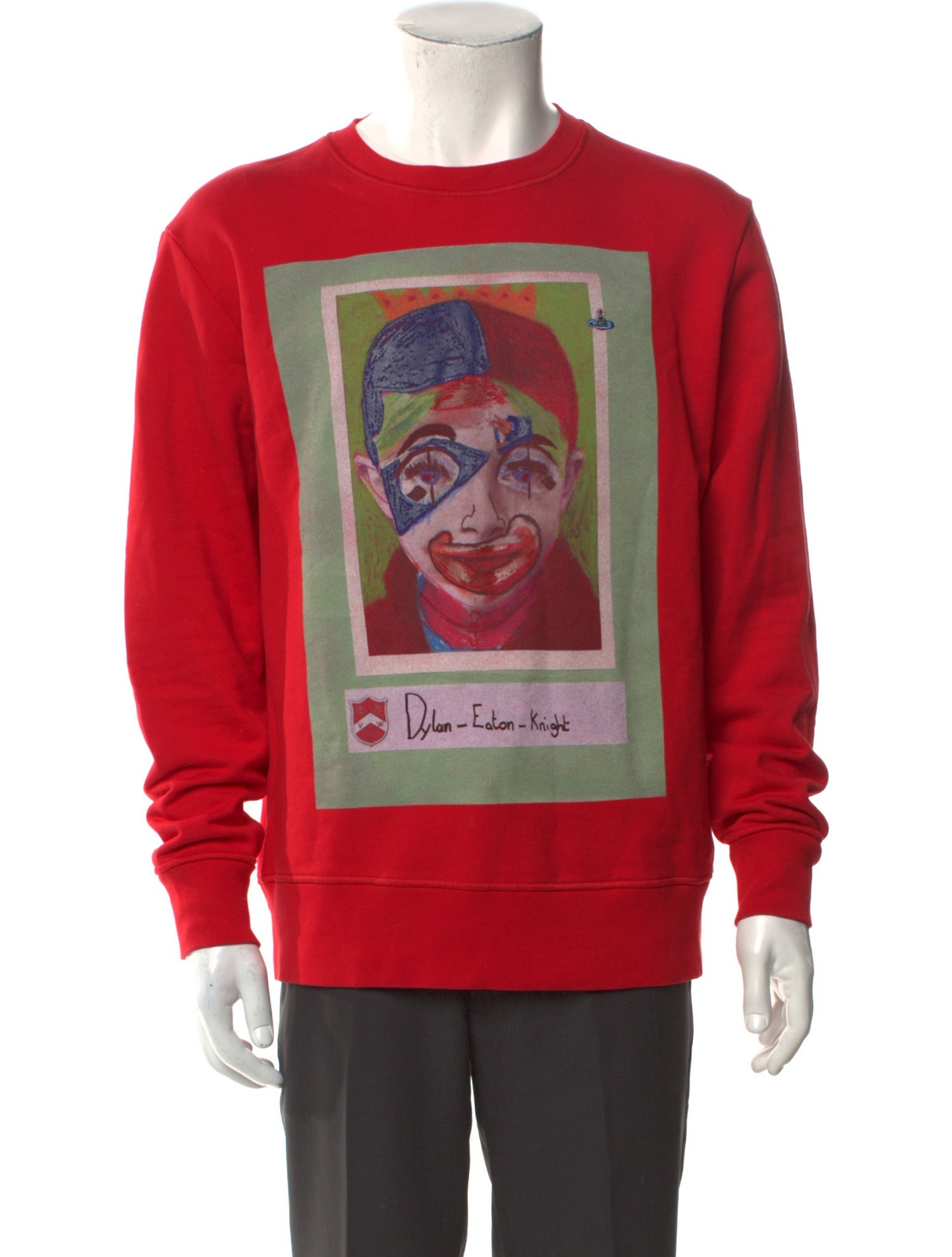Vivienne Westwood Graphic Print Crew Neck Sweatshirt