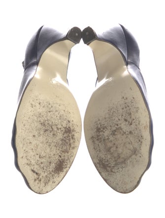 Vivienne Westwood Leather T-Strap Pumps