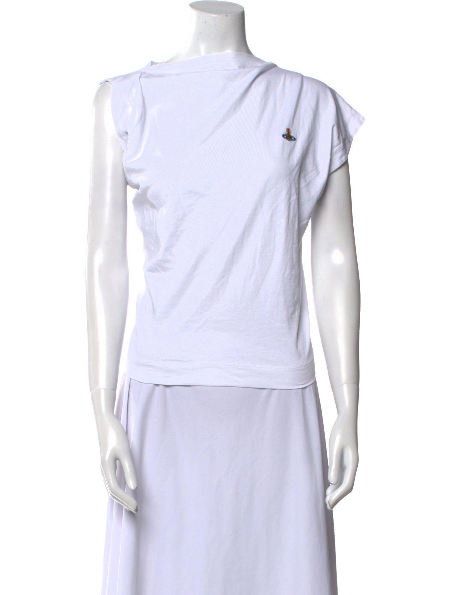 Vivienne Westwood Scoop Neck Short Sleeve Top