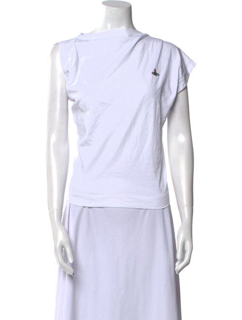 Vivienne Westwood Scoop Neck Short Sleeve Top
