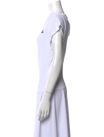Vivienne Westwood Scoop Neck Short Sleeve Top