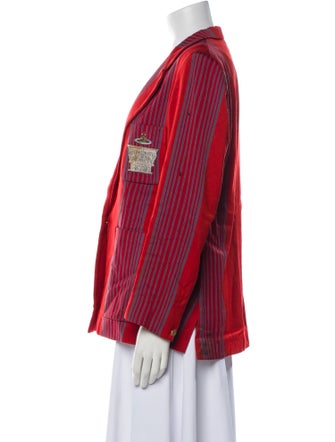 Vivienne Westwood Wool Striped Blazer