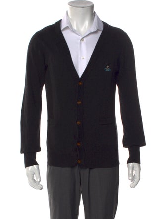 Vivienne Westwood V-Neck Long Sleeve Cardigan