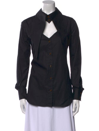 Vivienne Westwood Long Sleeve Button-Up Top