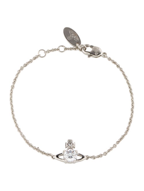 Vivienne Westwood Crystal Reina Charm Bracelet