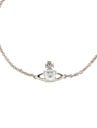 Vivienne Westwood Crystal Reina Charm Bracelet