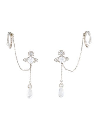 Vivienne Westwood Crystal Henriette Earrings