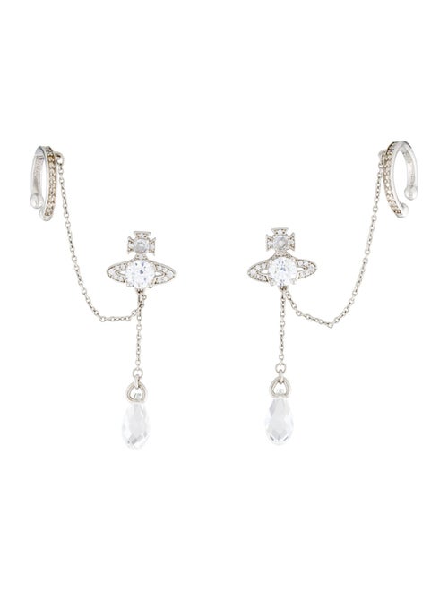 Vivienne Westwood Crystal Henriette Earrings