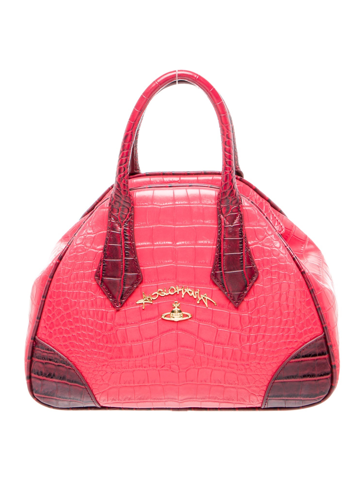 Vivienne Westwood Leather Top Handle Bag