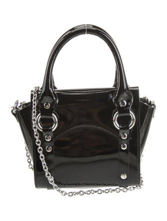 Vivienne Westwood Patent Leather Top Handle Bag