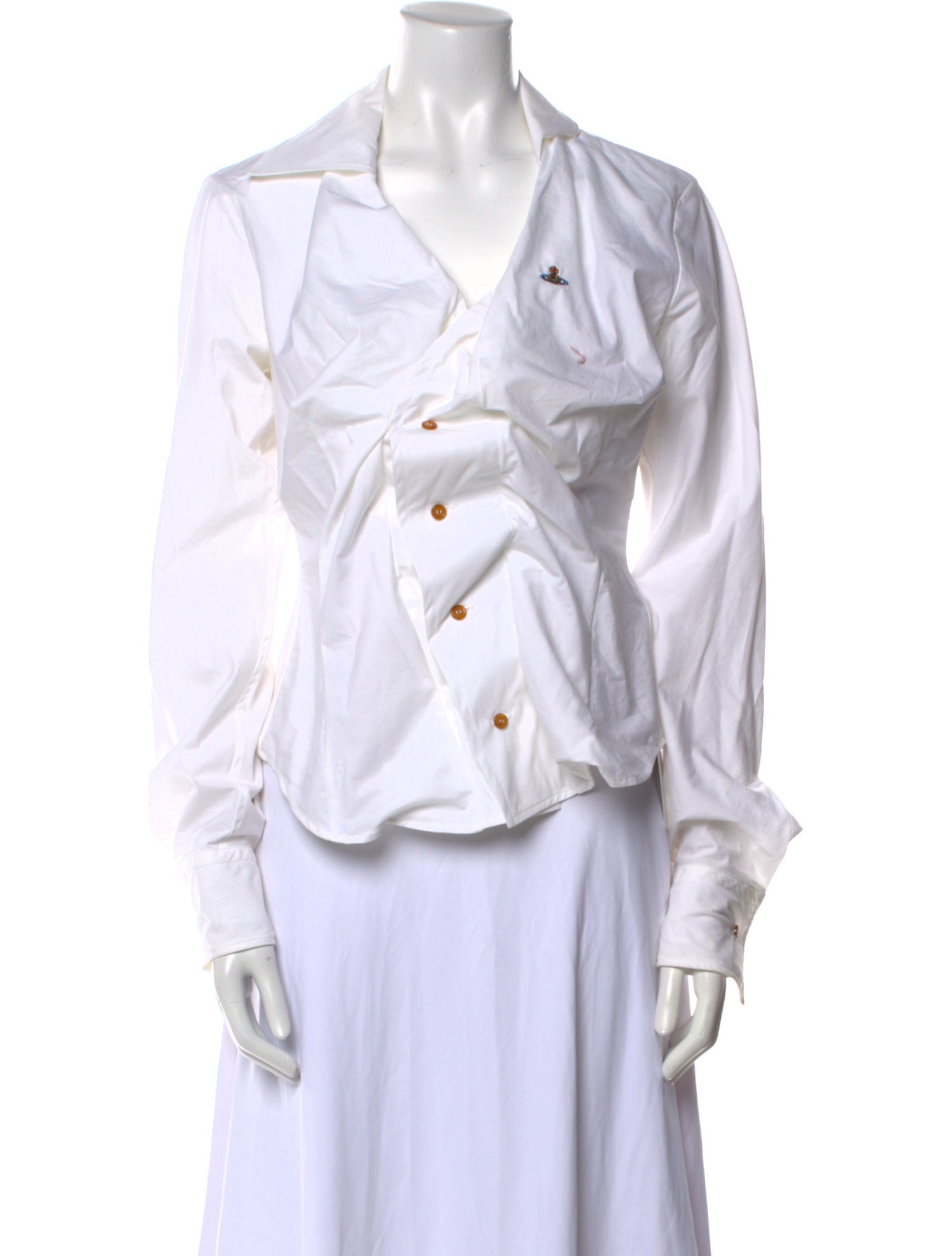 Vivienne Westwood Long Sleeve Button-Up Top