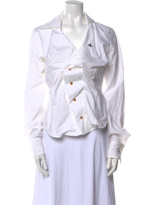 Vivienne Westwood Long Sleeve Button-Up Top