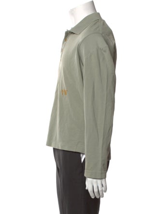 Vivienne Westwood Collar Long Sleeve Polo Shirt