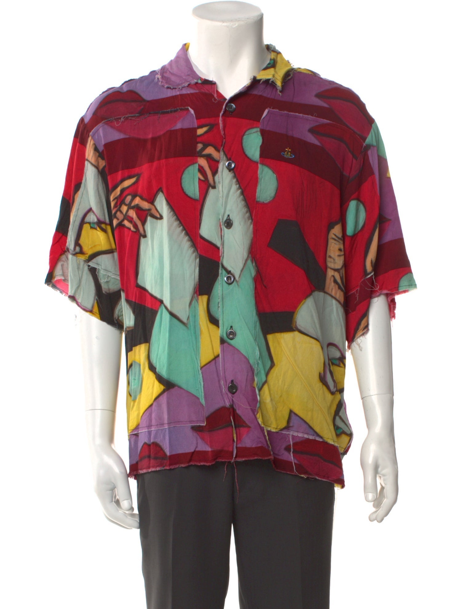 Vivienne Westwood Graphic Print Short Sleeve Shirt