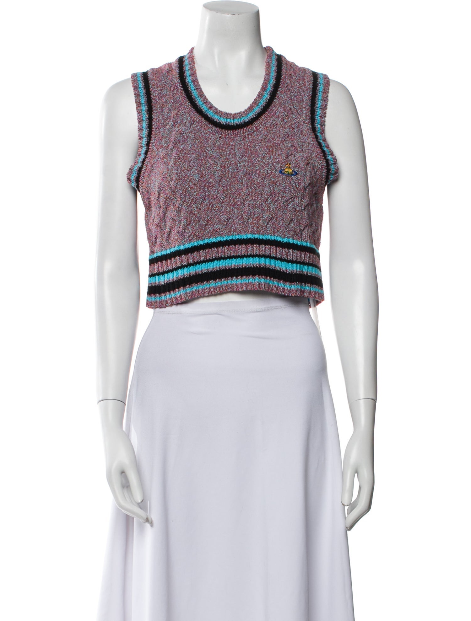 Vivienne Westwood Printed Crew Neck Sweater