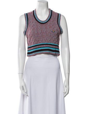 Vivienne Westwood Printed Crew Neck Sweater