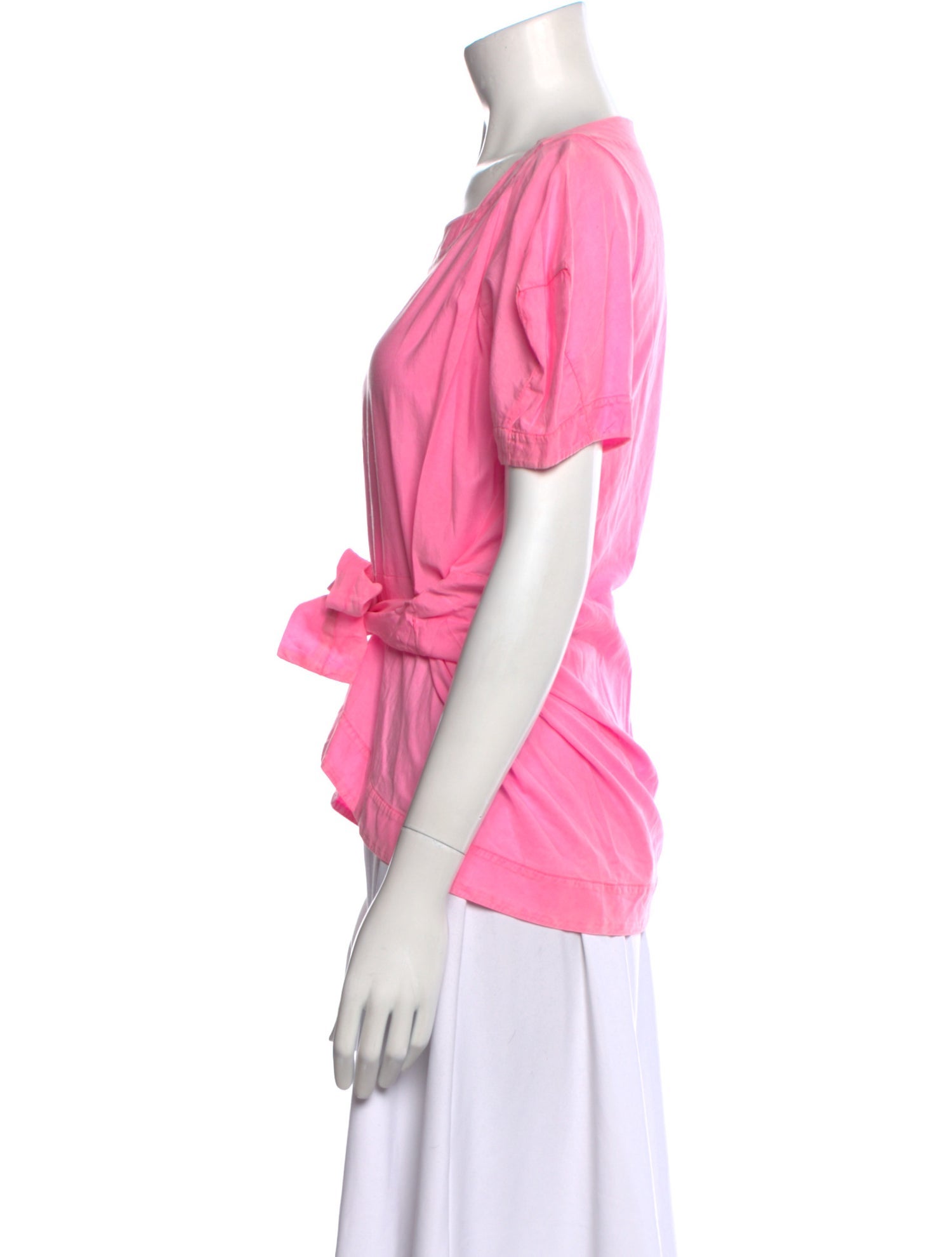 Vivienne Westwood Bateau Neckline Short Sleeve Blouse