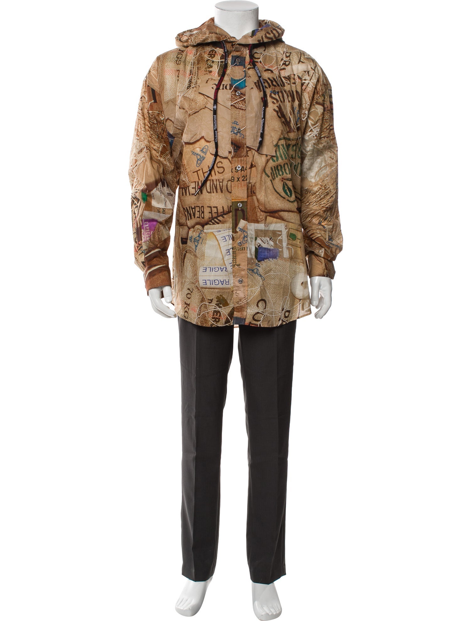 Vivienne Westwood Printed Long Sleeve Shirt w/ Tags