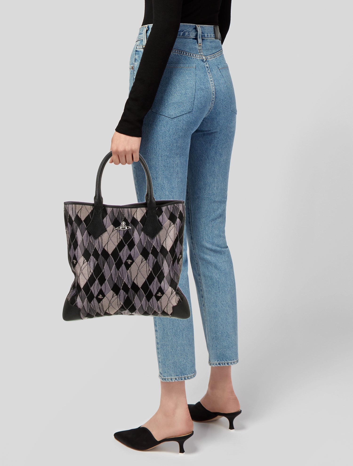 Vivienne Westwood Jacquard Tote