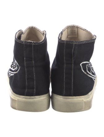 Vivienne Westwood Canvas Graphic Print Sneakers