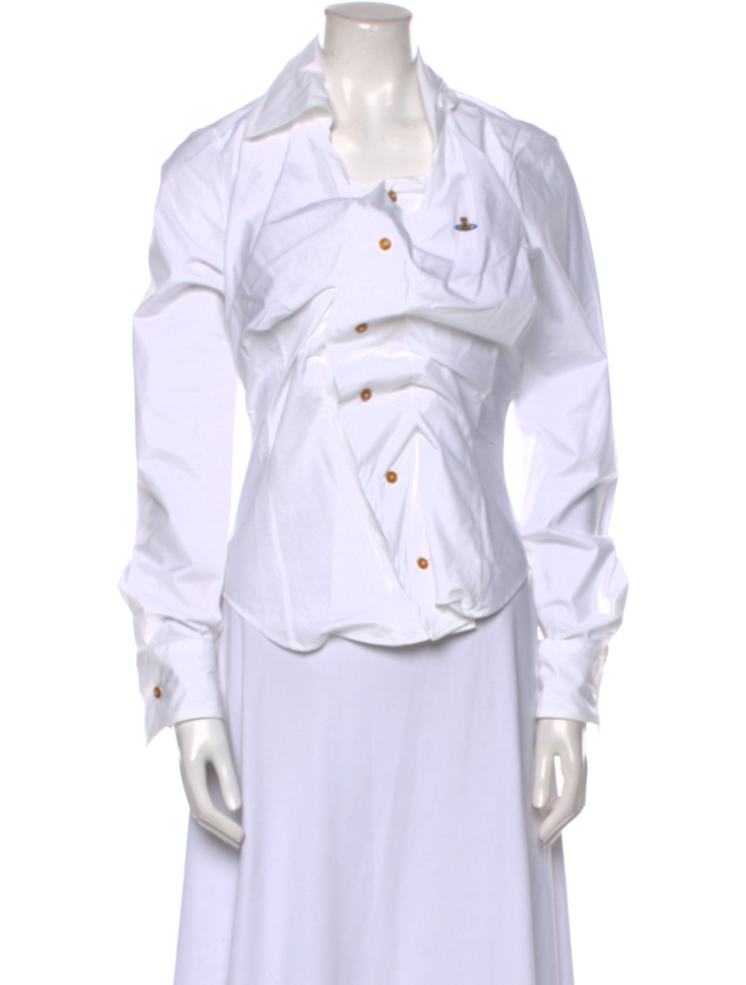 Vivienne Westwood Long Sleeve Button-Up Top