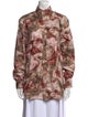 Vivienne Westwood Printed Long Sleeve Button-Up Top