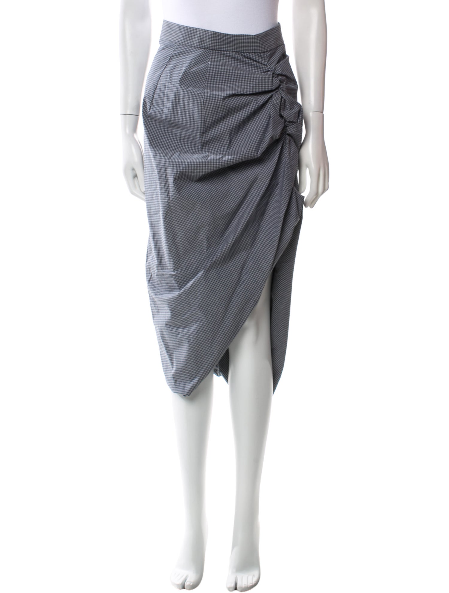 Vivienne Westwood Plaid Print Midi Length Skirt w/ Tags