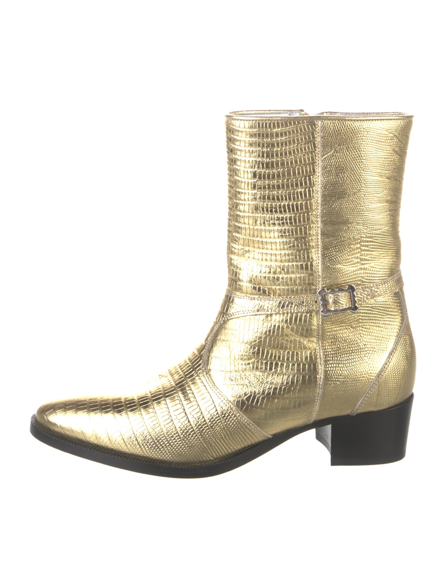 Vivienne Westwood Leather Moto Boots