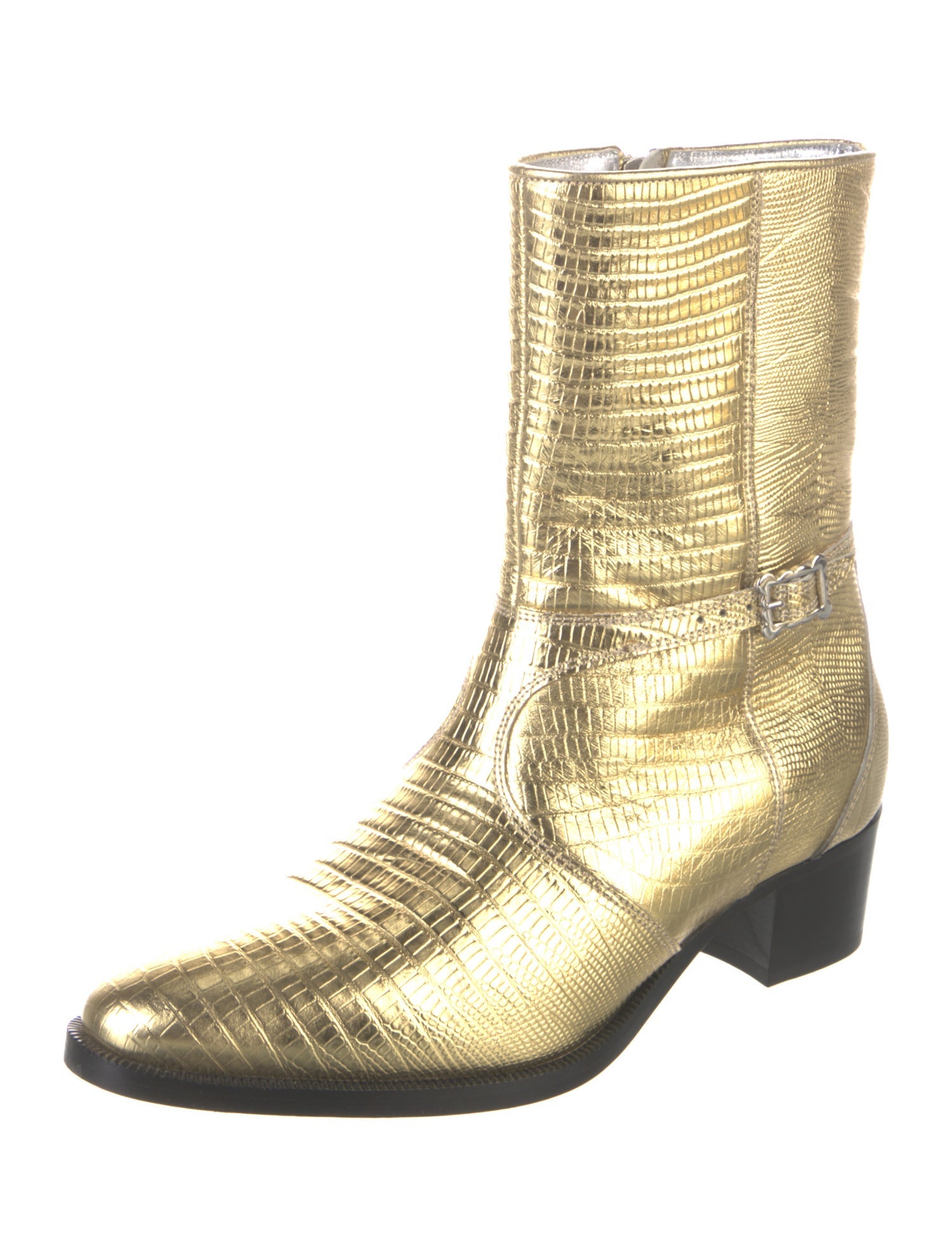 Vivienne Westwood Leather Moto Boots