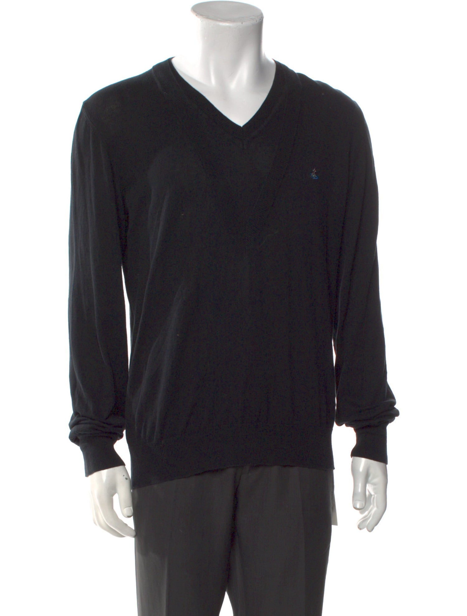 Vivienne Westwood V-Neck Long Sleeve Pullover
