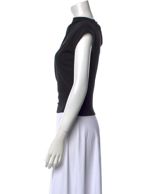 Vivienne Westwood One-Shoulder Short Sleeve Crop Top